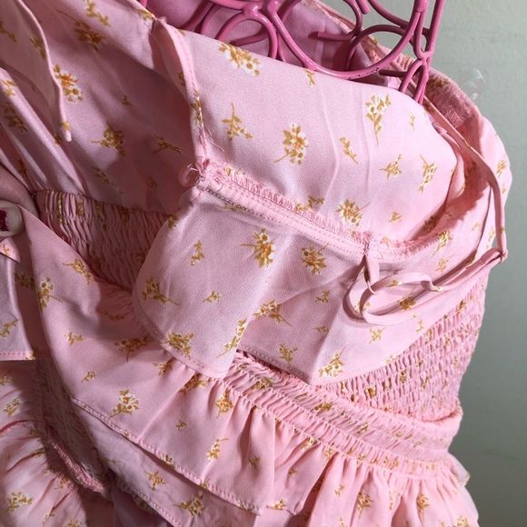 TRIXXI surplice Floral Mini Dress - Picture 7 of 8